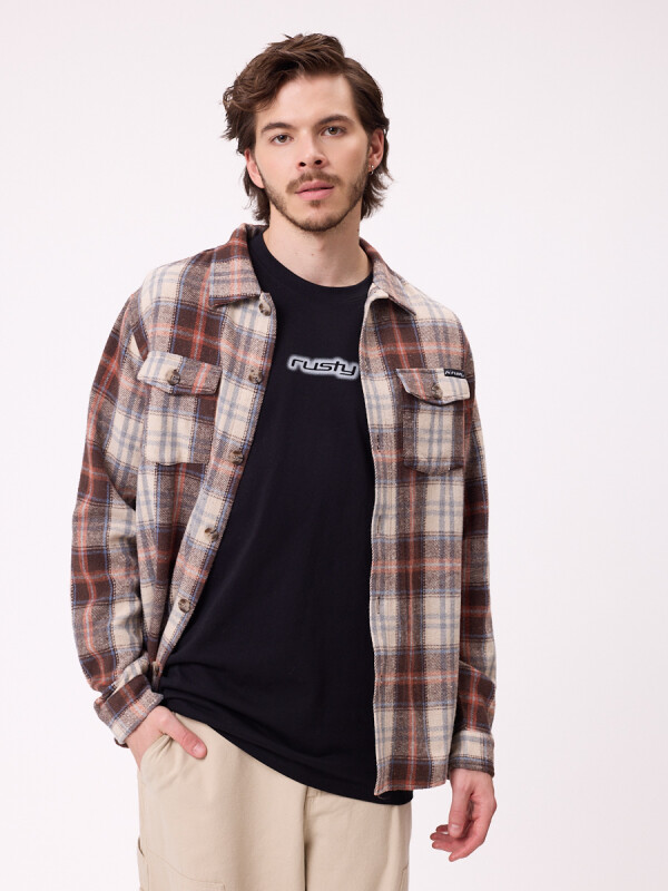 CAMISA RONNY RUSTY MarrÓn