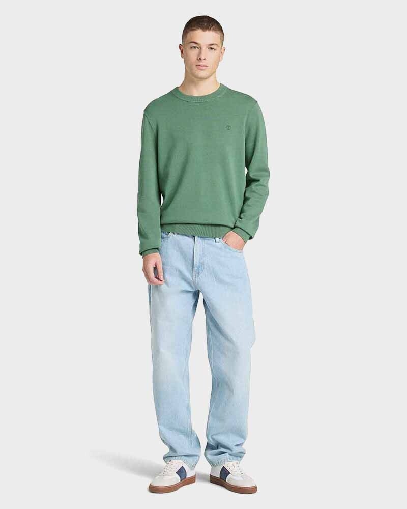 Poleron Cotton Crew Neck Hombre A6z