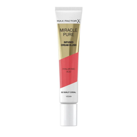 Rubor en Crema Max Factor Miracle Pure Sunlit Coral N°02 Rubor en Crema Max Factor Miracle Pure Sunlit Coral N°02
