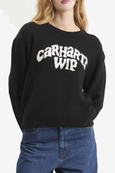 W' GUIDE CLUB SWEATER Negro