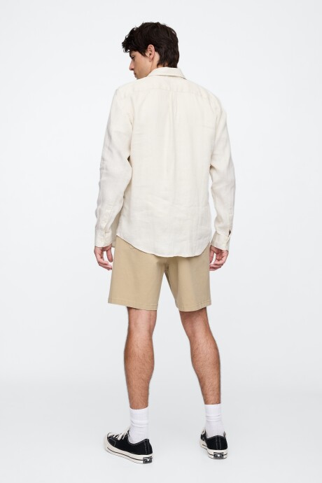 Short Essential Easy 7Inch Hombre Iconic Khaki