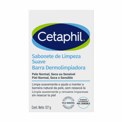 Barra Dermolimpiadora Cetaphil 127 Grs. Barra Dermolimpiadora Cetaphil 127 Grs.
