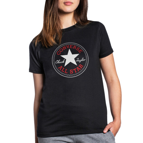 Remera Unisex Converse - All Star Go - To Negro