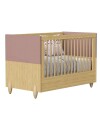 Cuna Convertible de Beb Gracia Ajustable Rosa