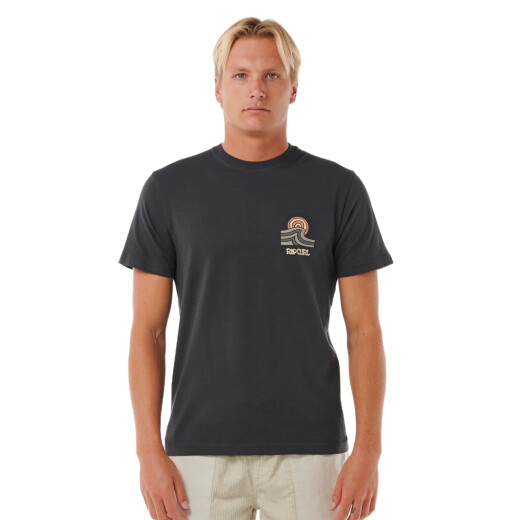 Remera Rip Curl Hazey - Negro Remera Rip Curl Hazey - Negro