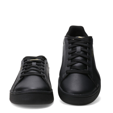 Championes de Hombre Puma Court Classico Negro - Dorado