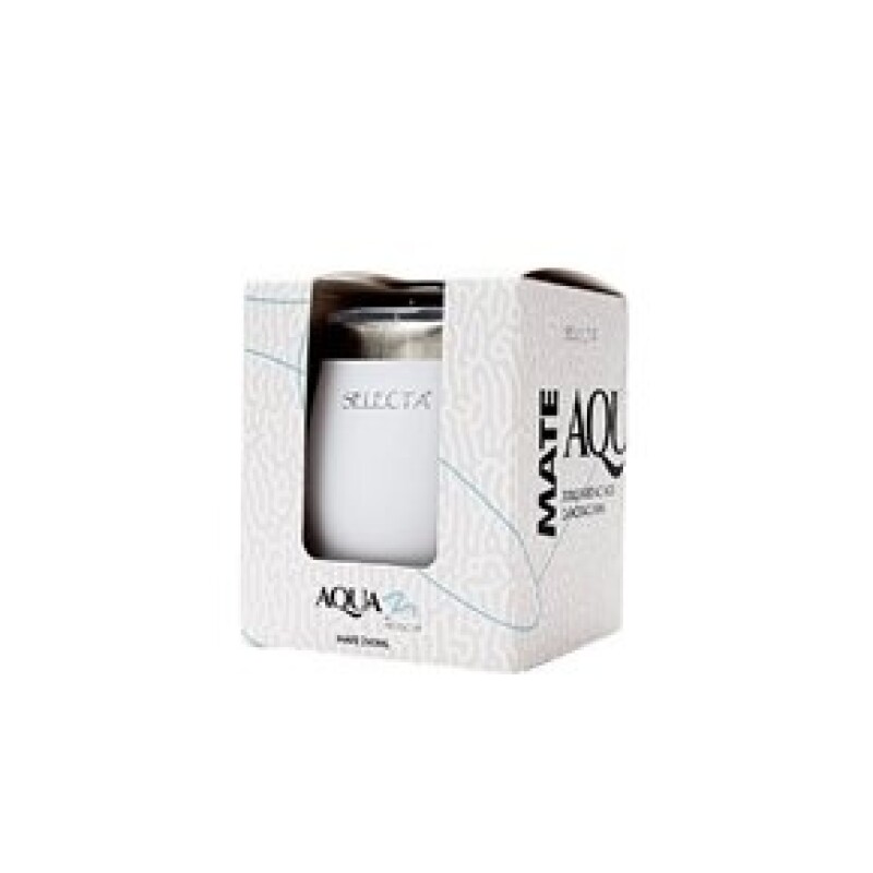 Mate 240ml Doble Pared Selecta Blanco Mate 240ml Doble Pared Selecta Blanco