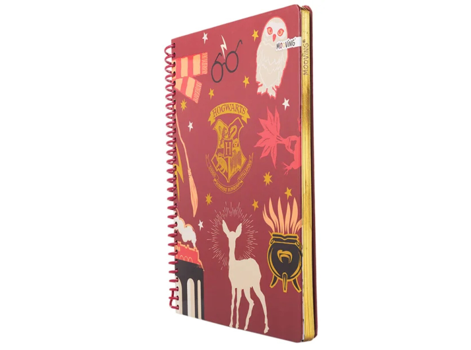 Cuaderno Mooving Carta 96 hojas Licencias - Harry Potter Nº2 