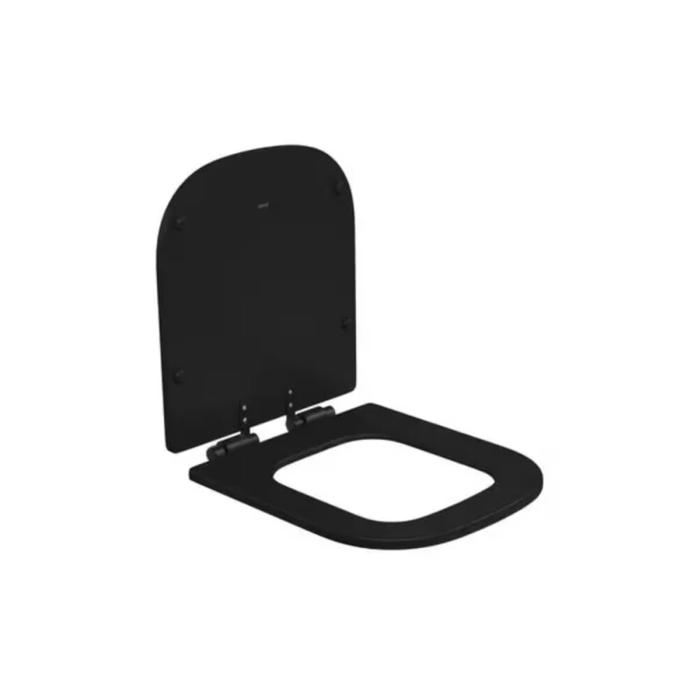 Tapa inodoro Slow close Axis Deca negro mate Tapa Inodoro Slow Close Axis Deca Negro Mate