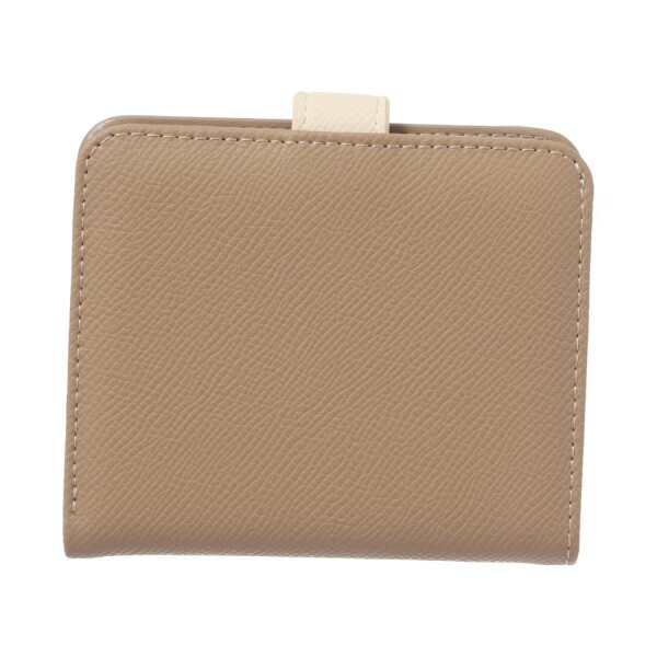 Billetera bicolor beige