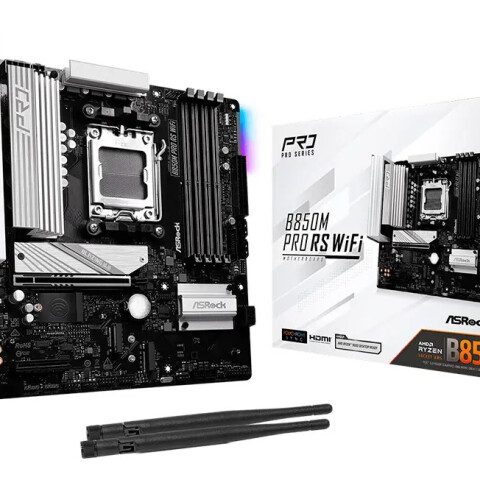 Motherboard B850m Pro Rs Wifi Ddr5 Am5 PLACA MADRE ASROCK B850M PRO RS WIFI AM5