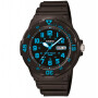 Reloj CASIO MRW200H-2BVDF Resina Negro Esfera 44mm 0