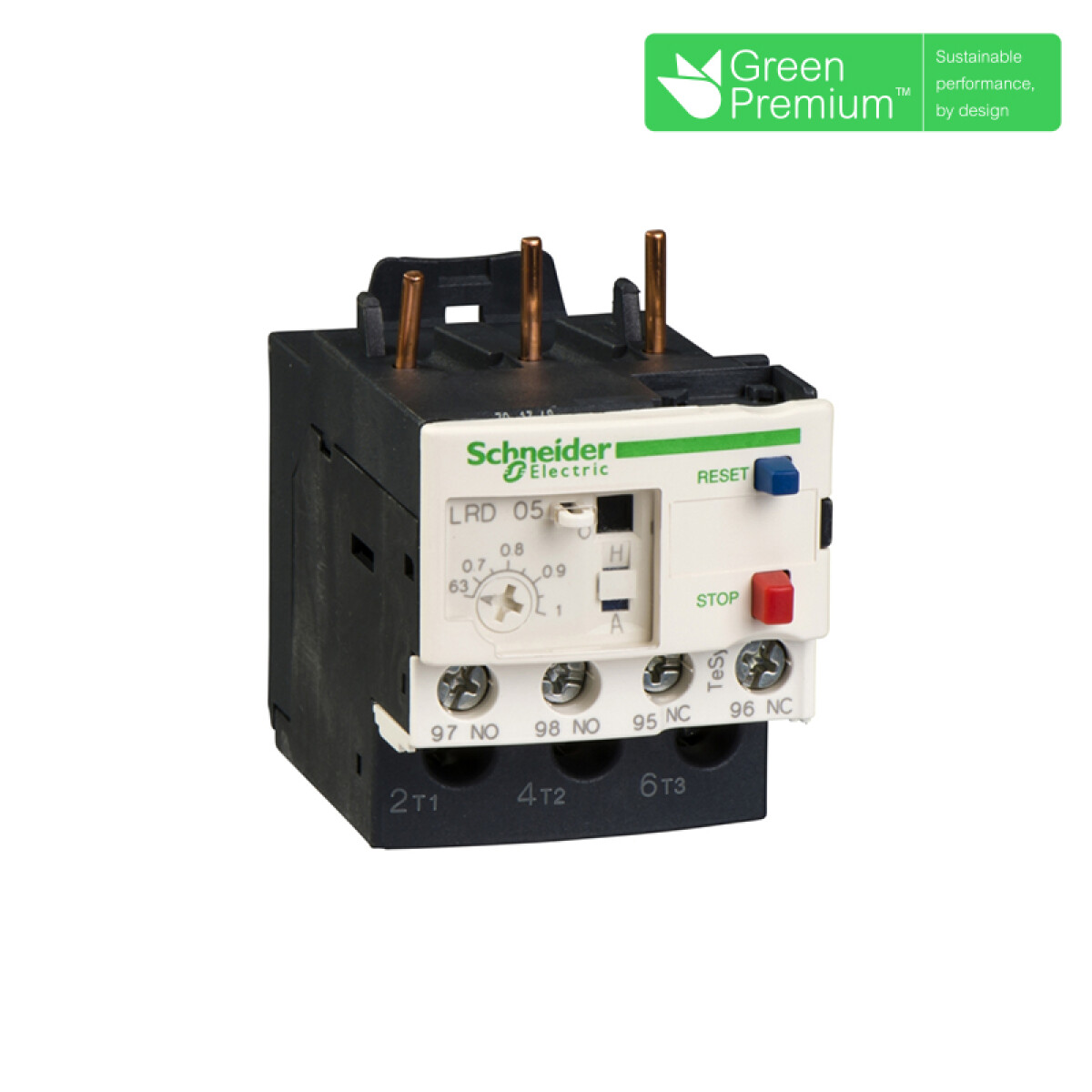 Relé térmico p/contactor LC1D 5,5-8A - TL1812 