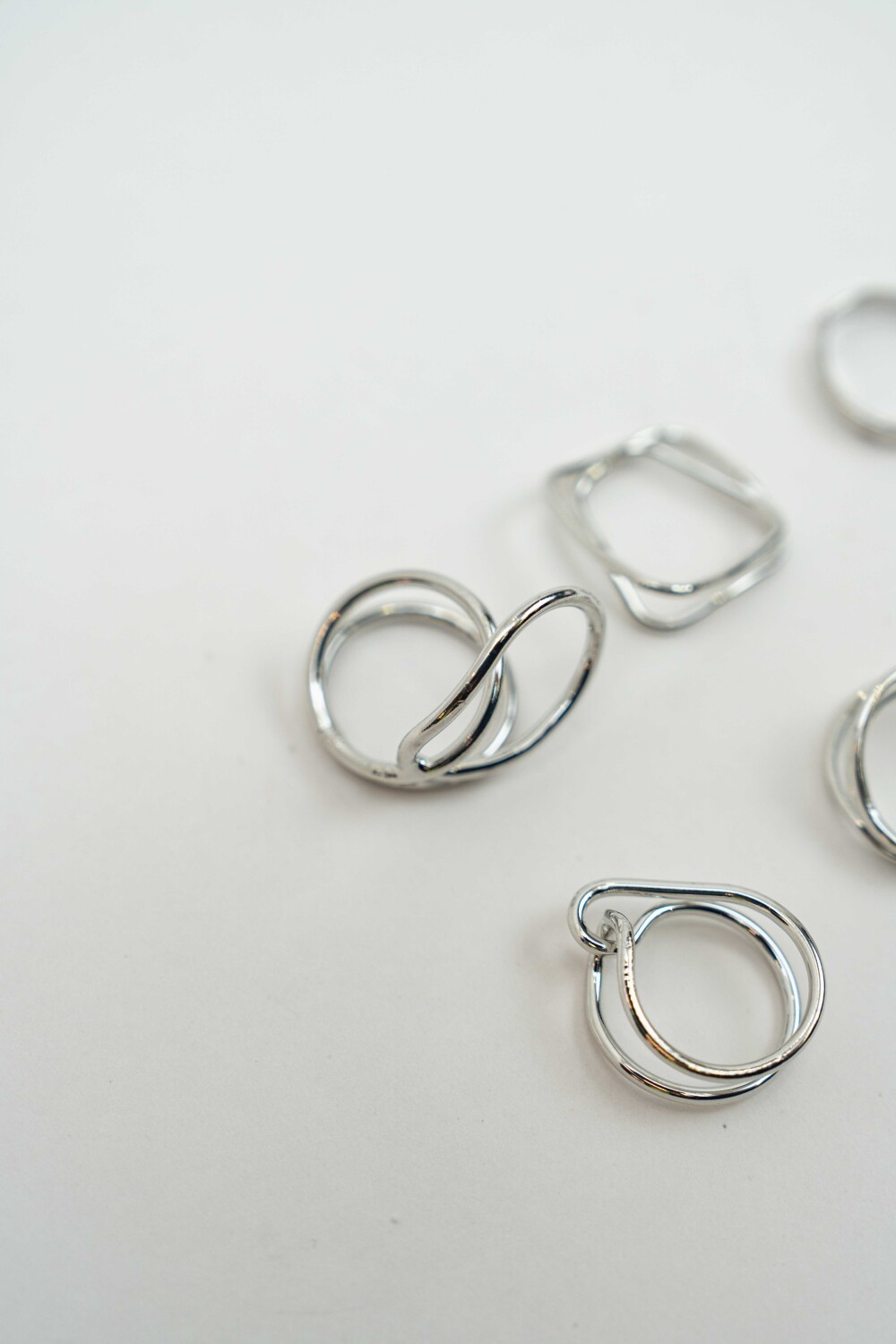 Anillo Ani Plateado