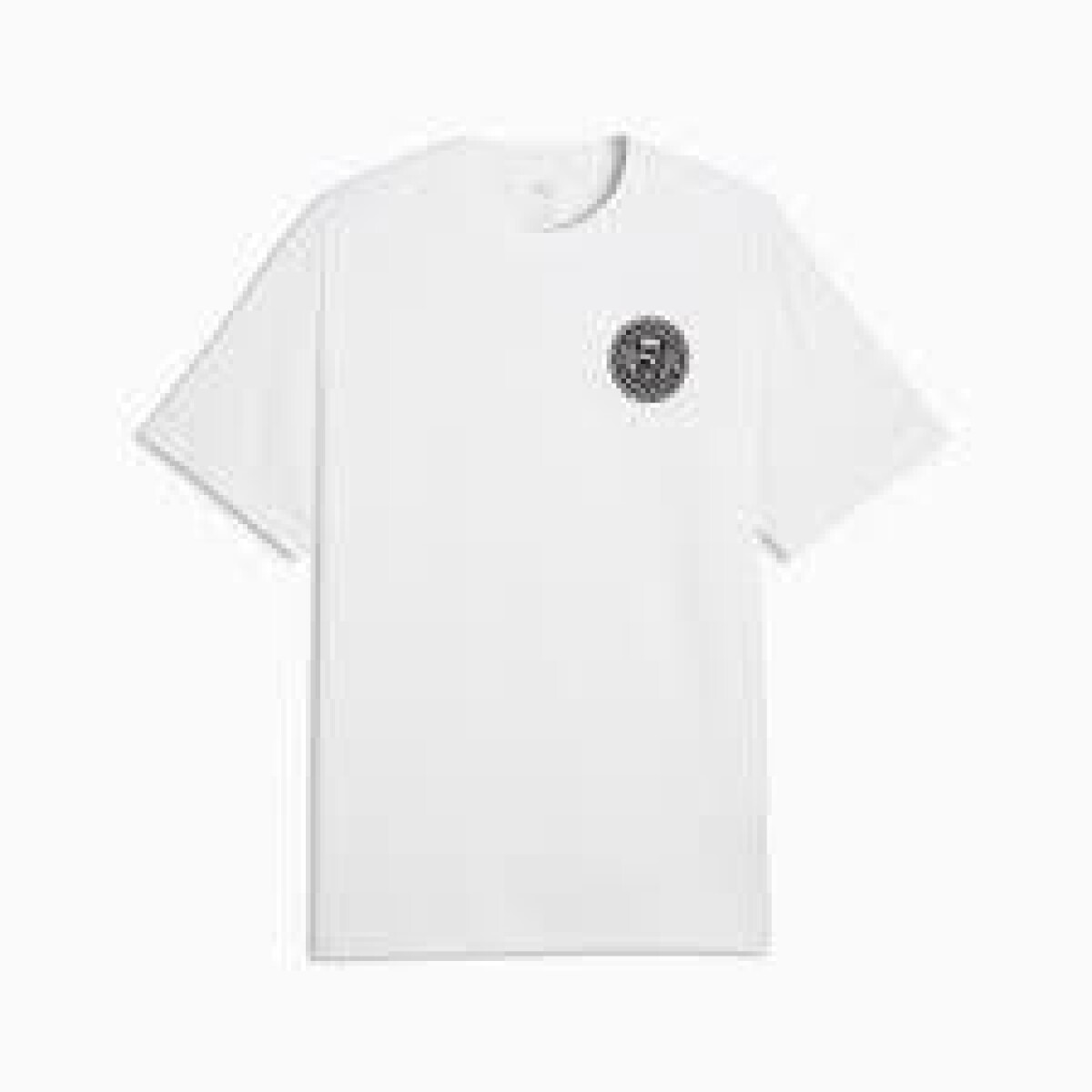 Remera Puma Graphics Relax.Badge Tee Hombre 694367 02 - Blanco 