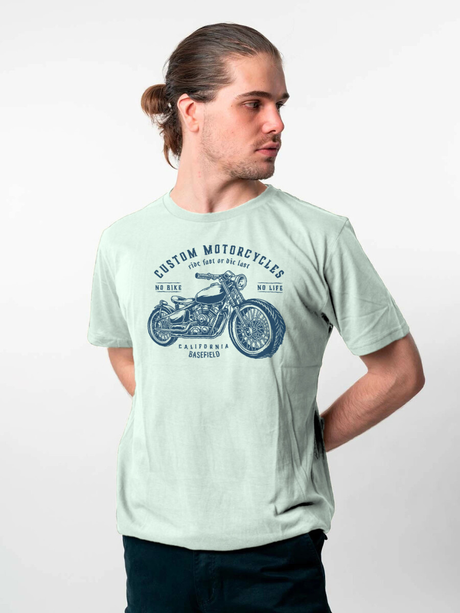 T-Shirt Print Motor - Mint 