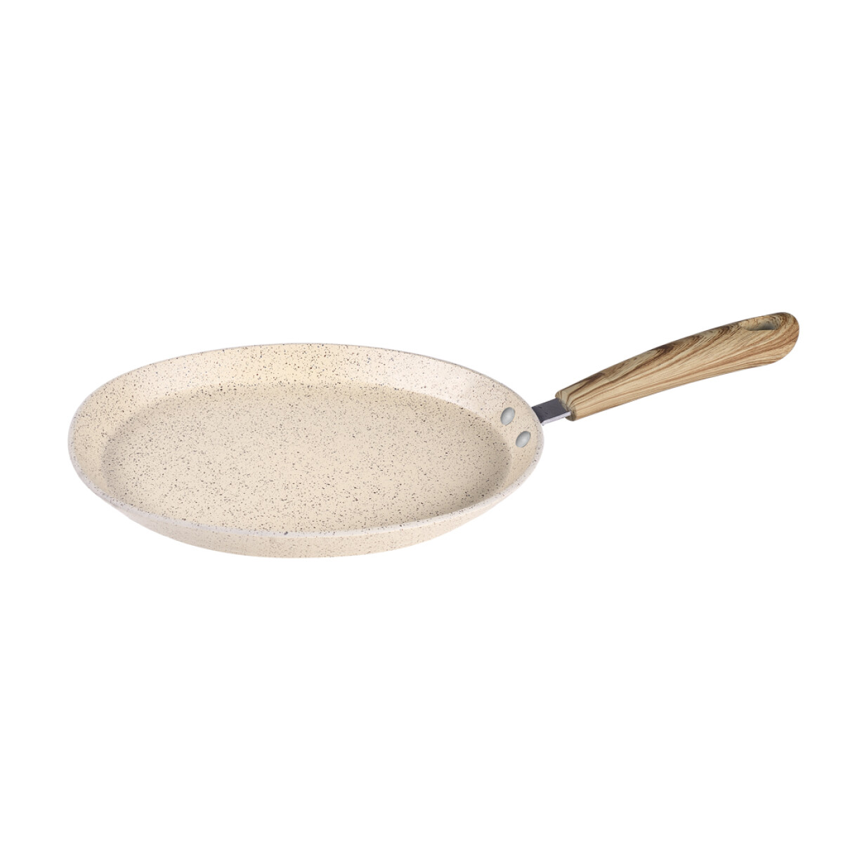PANQUEQUERA ANTIADHERENTE ALUM. 22X2CM INDUCCION BEIGE 