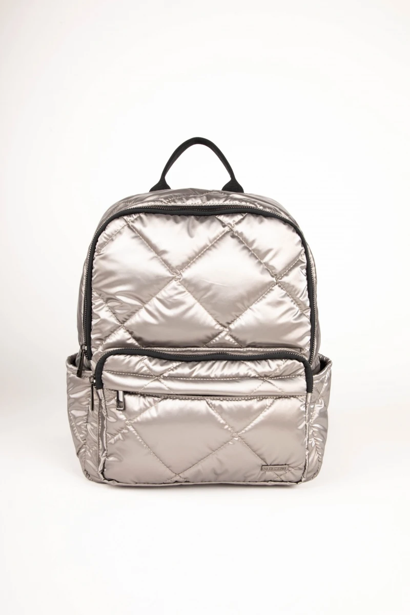MOCHILA BILLIE Plateado