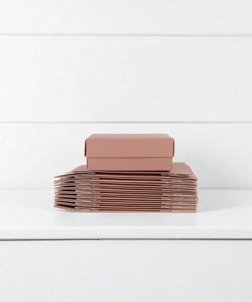 Pack x 20 unid - caja 03 8x12x4,5 cm eco NUDE