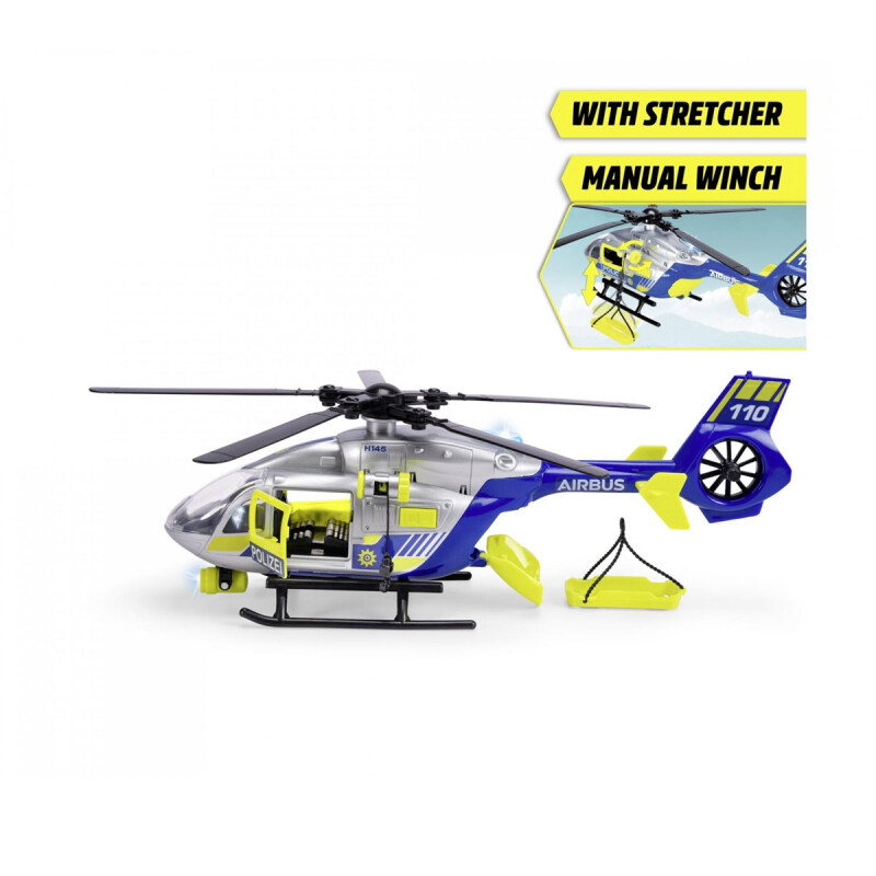 Helicóptero policial Luz y Sonido Dickie Toys Helicóptero policial Luz y Sonido Dickie Toys