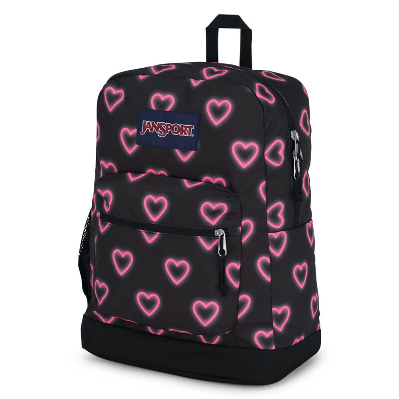 Mochila Portalaptop Cross Town Plus Happy Hearts Black