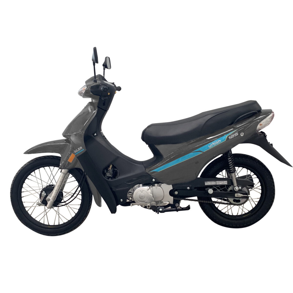 Motocicleta Buler Urban 125cc c/Rayos - Gris 