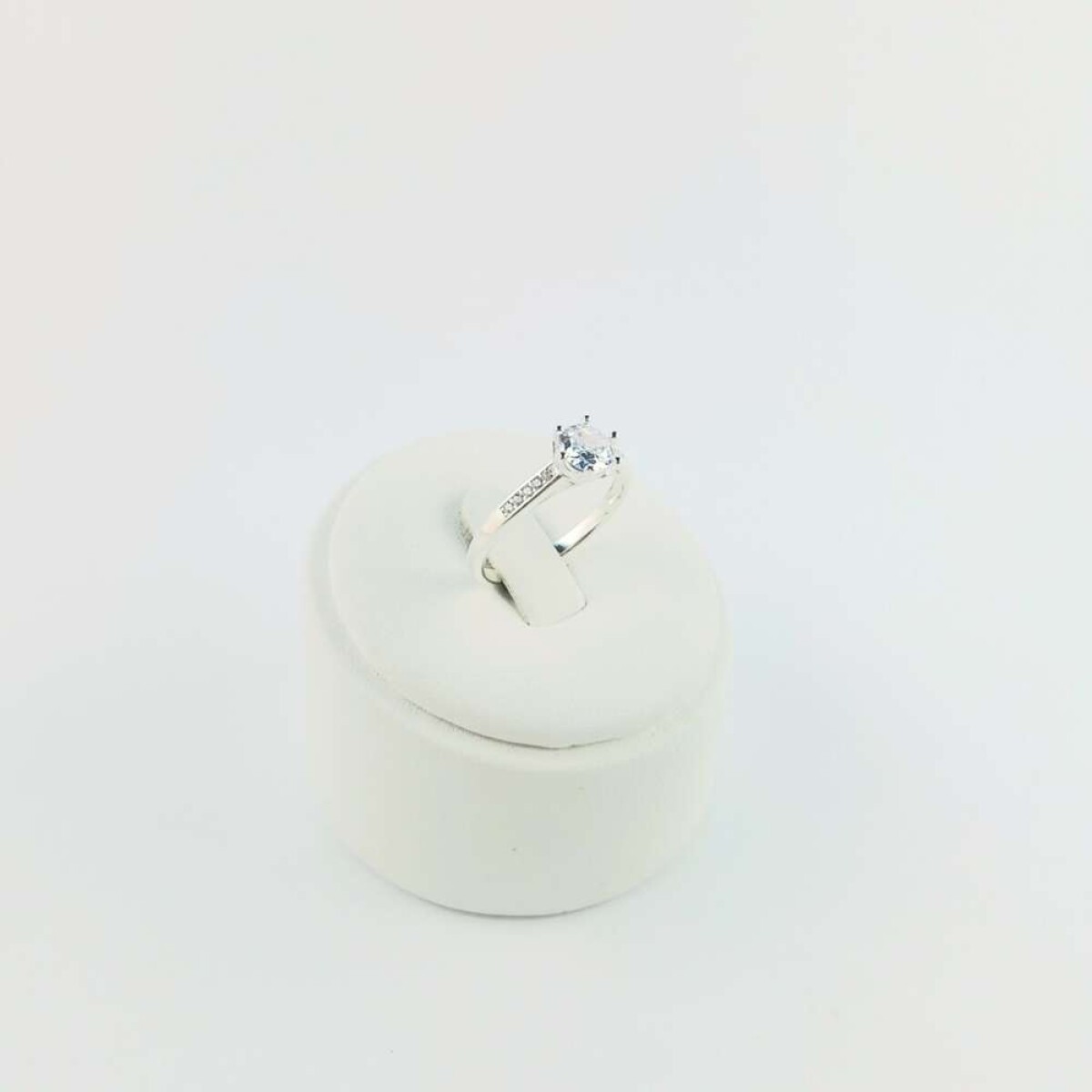 Anillo de plata 925 con circonia - Cintillo 