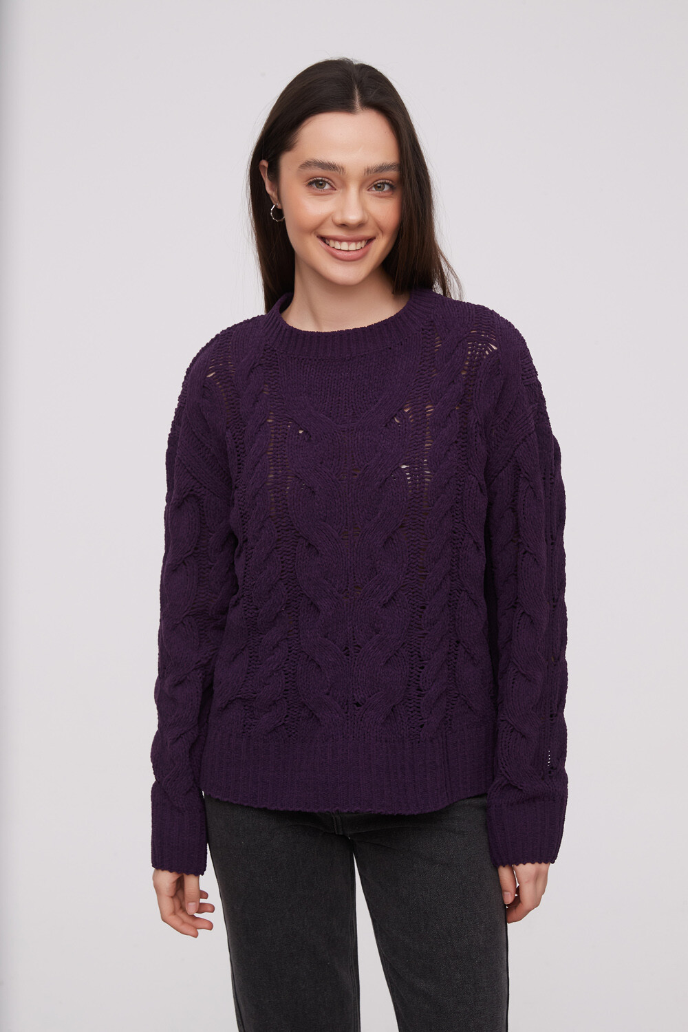 Sweater Petz Violeta Oscuro