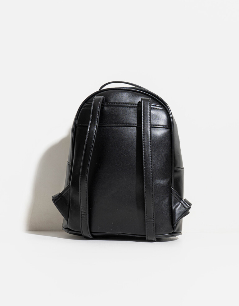 Mochilas Urbanas Mochila Con Cierre - Negro