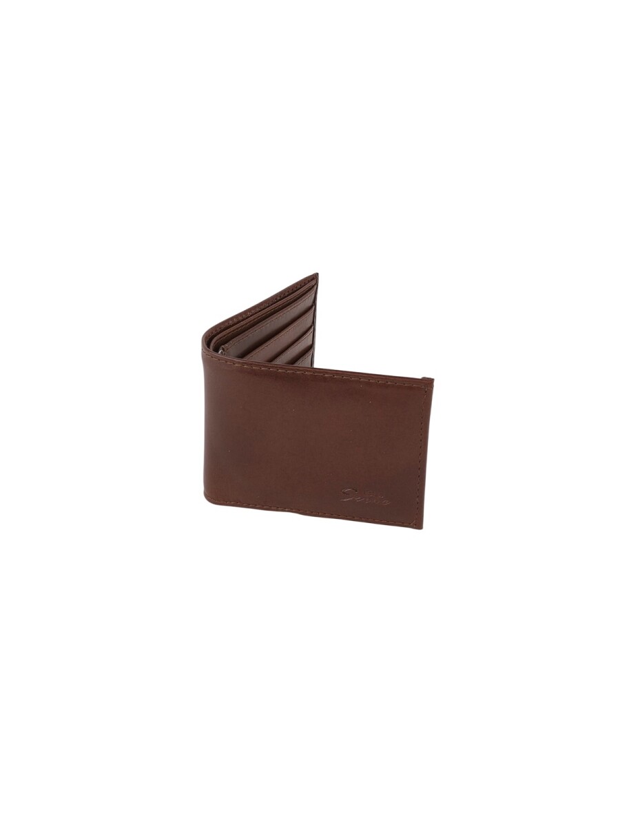 Billetera de cuero - Marron 