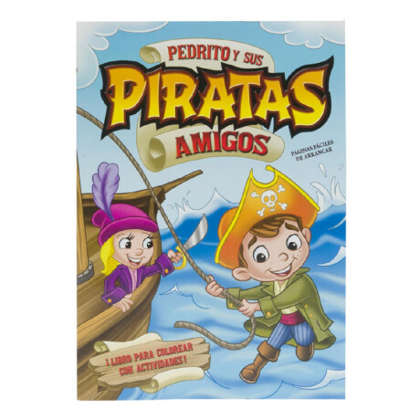 Libro Colorear Piratas 4015 Libro Colorear Piratas 4015