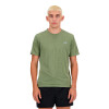 Remera New Balance Athletics Run Verde