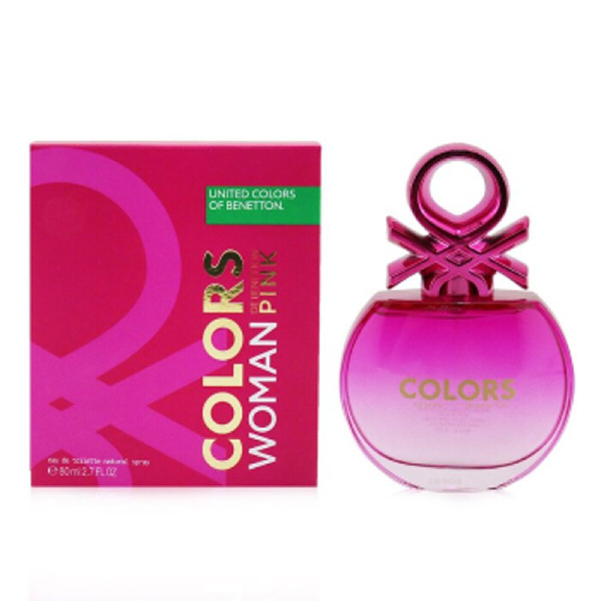 PERFUME BENETTON COLORS WOMAN PINK 50ml 