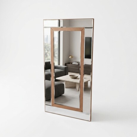 Espejo Mondrian - 180 x 90 Madera Natural