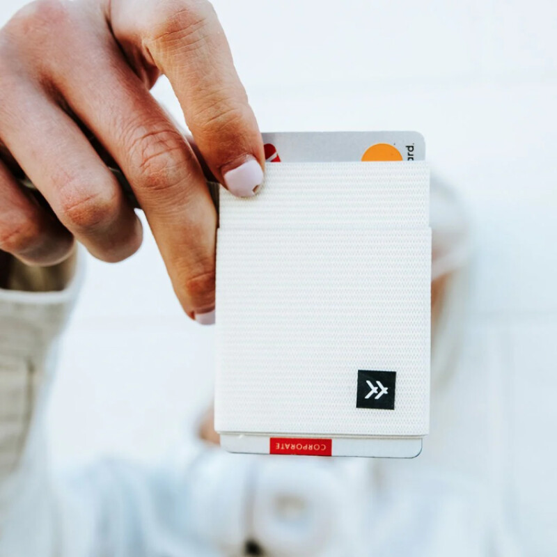 Billetera Thread Off White Elastic Wallet Billetera Thread Off White Elastic Wallet