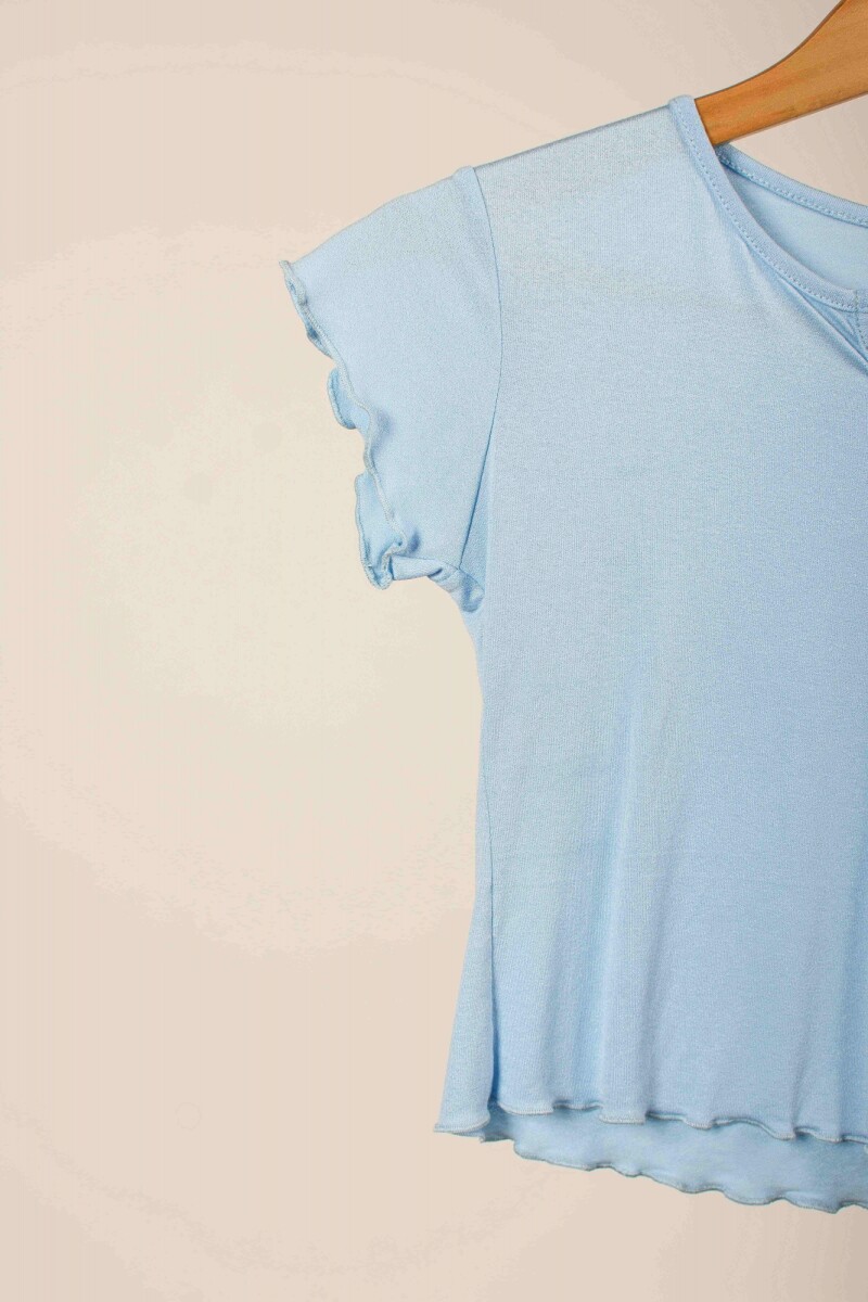 Remera Sofia celeste