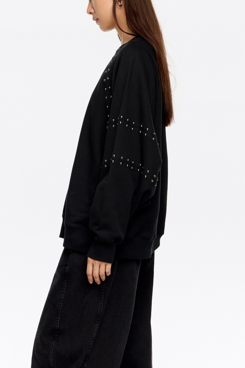 SUDADERA Negro