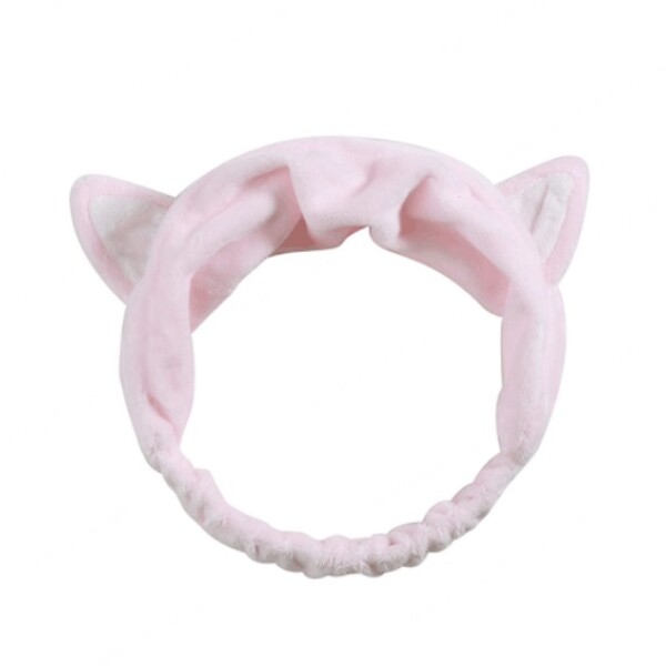 Vincha maquillaje plush gatito