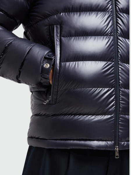 Moncler - Chaqueta rellena de plumas Doble Capucha, Besines Azul