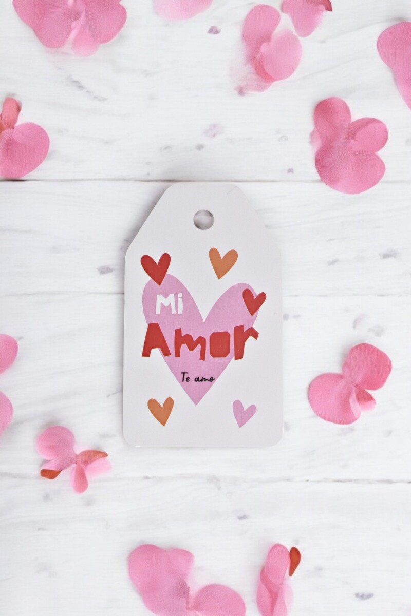 Tag amor 5x8,5 - DISEÑO 3 