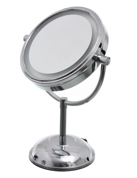 Espejo cosmético doble con luz para maquillaje Just Home Espejo cosmético doble con luz para maquillaje Just Home