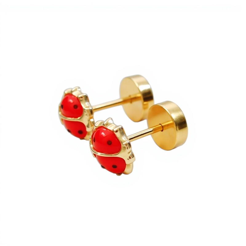 Abridores Vaquitas-Oro Bajo-Resina roja-AB8010 conpiedra