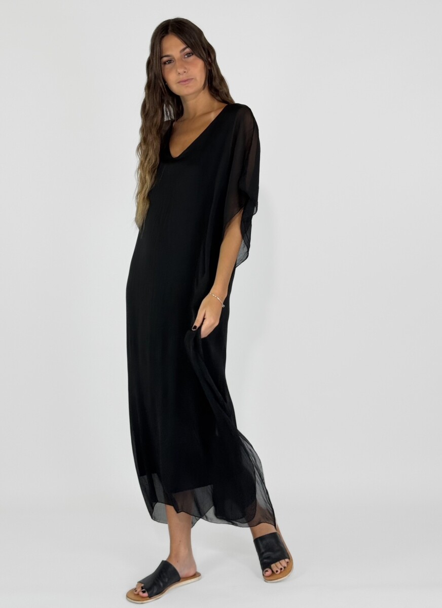 VESTIDO POMPEYA - NEGRO 
