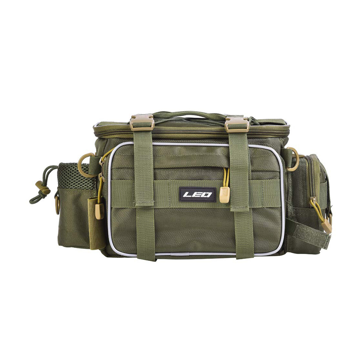 Bolso Táctico Multifunción Impermeable C/Múltiples Bolsillos - Verde 