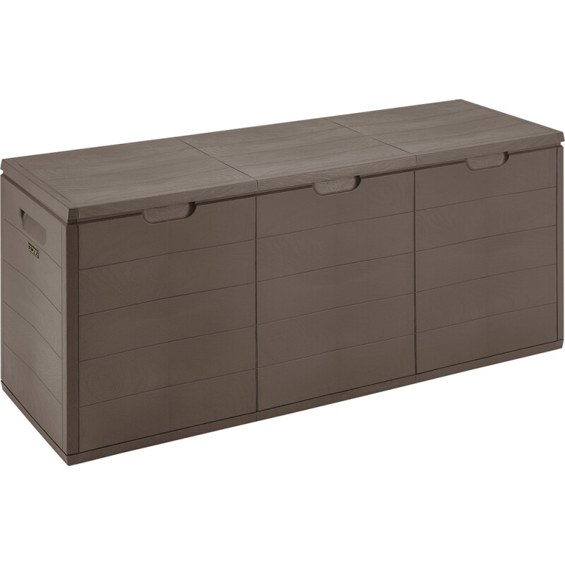 Baúl Rimax en PP de 300 lt 52,3 × 43 × 126,1 cm Mocca