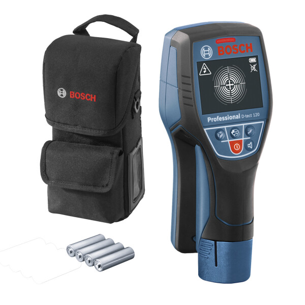 Detector y escáner de Materiales Bosch hasta 120 mm D-TECT 120 2 años / Bosch Unica
