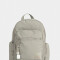 Mochilas Urbanas Mochila Urbana Con Charm - Gris Claro