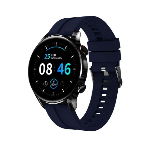Reloj Smartwatch Hyundai P280 Negro y Azul Unica