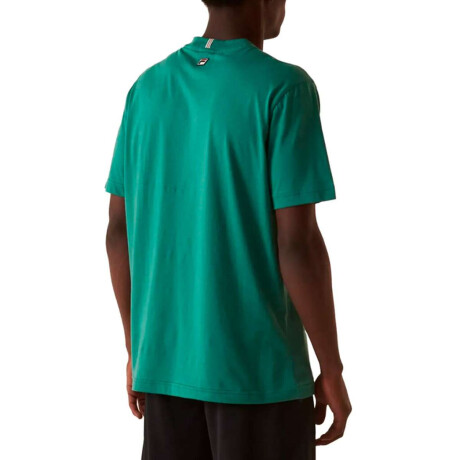 Fila Comfort Sport Club Remera Manga Corta Casual Para Hombre Verde