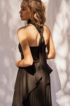 FALDA OLIVIA MAXI NOIR FALDA OLIVIA MAXI NOIR